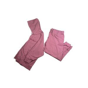 Disney Hoodie Jogger Set Women 3X Walt Disney World Pink